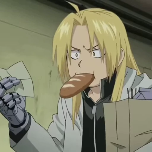 Стикерпак Edward Elric для Telegram
