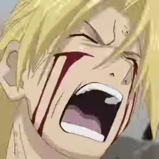 😳 Стикер «Edward Elric» для Telegram