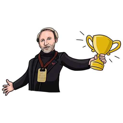 Стикерпак «Top Forbes» для Telegram — обложка