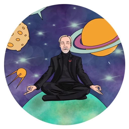 🙏 Стикер «Top Forbes» для Telegram