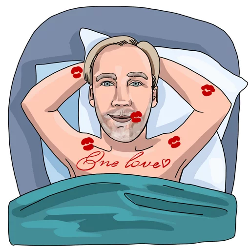 ❤️ Стикер «Top Forbes» для Telegram