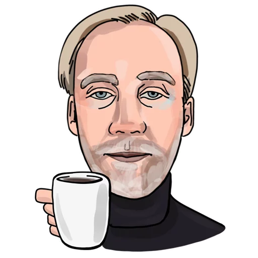 ☕️ Стикер «Top Forbes» для Telegram