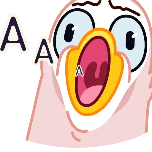 😱 Стикер «Утконос Топи» для Telegram