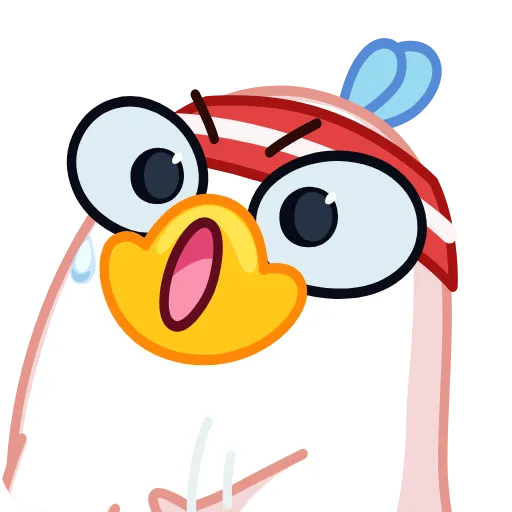 🥵 Стикер «Утконос Топи» для Telegram