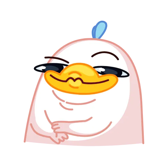 👏 Стикер «Утконос Топи» для Telegram