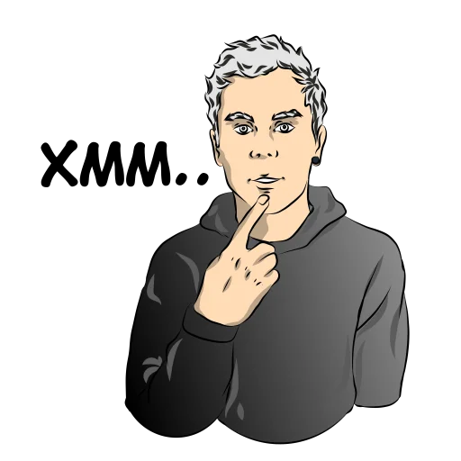 🤔 Стикер «TOPLES sticker» для Telegram