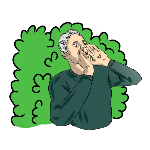 😆 Стикер «TOPLES sticker» для Telegram