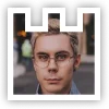Стикер 26 Набор эмоджи с русским алфавтом в стиле мемного Яна Топлеса