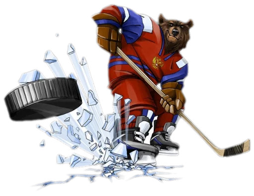 🏒 Стикер «Russia» для Telegram