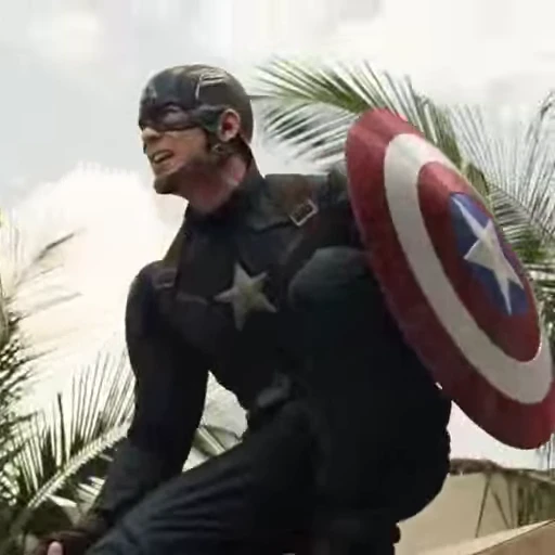 Стикерпак Captain America для Telegram