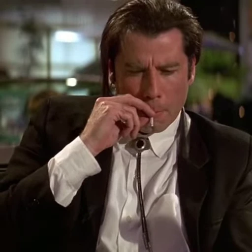 😑 Стикер «Vincent Vega» для Telegram