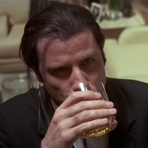 😶 Стикер «Vincent Vega» для Telegram
