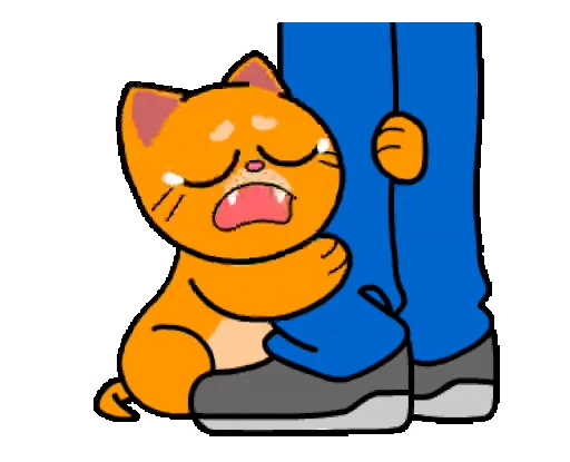 😭 Стикер «Tora VABB» для Telegram