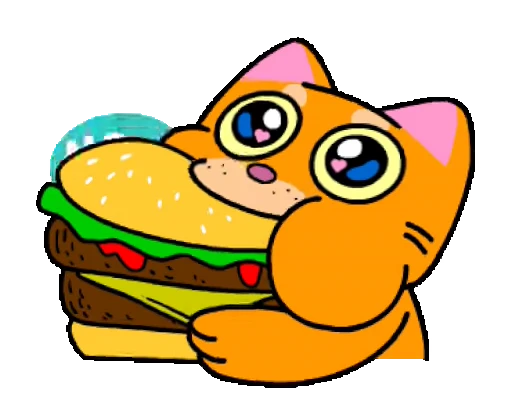 🍽 Стикер «Tora VABB» для Telegram