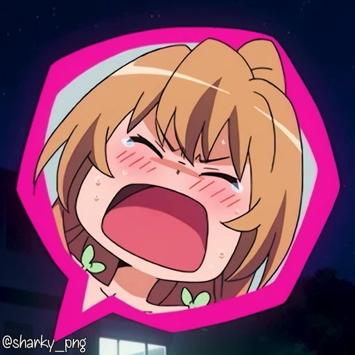 💢 Стикер «Toradora» для Telegram