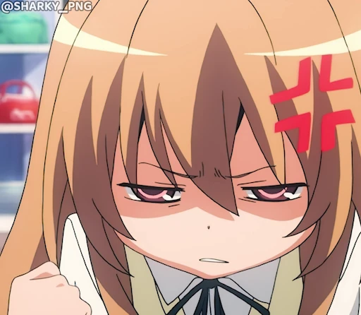 💢 Стикер «Toradora» для Telegram