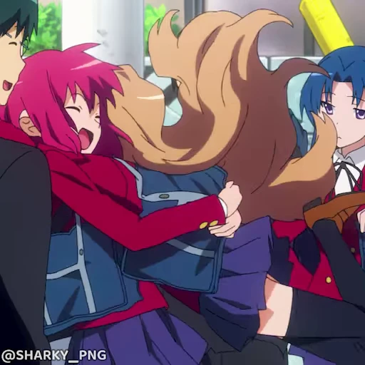 🤗 Стикер «Toradora» для Telegram