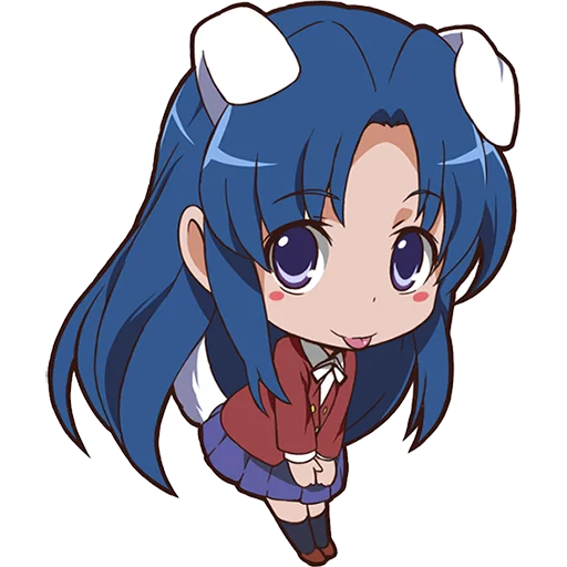 Стикерпак Toradora chibi для Telegram