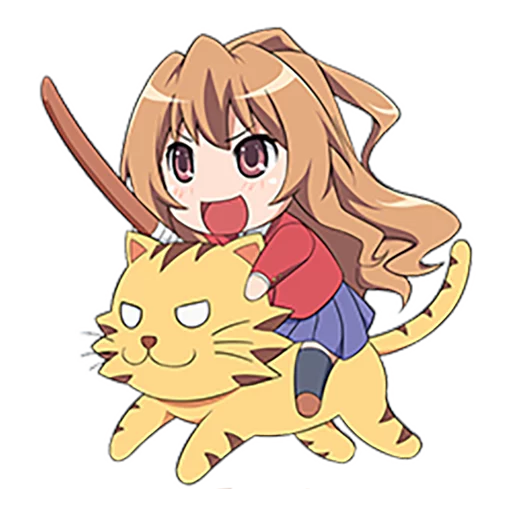 😀 Стикер «Toradora chibi» для Telegram