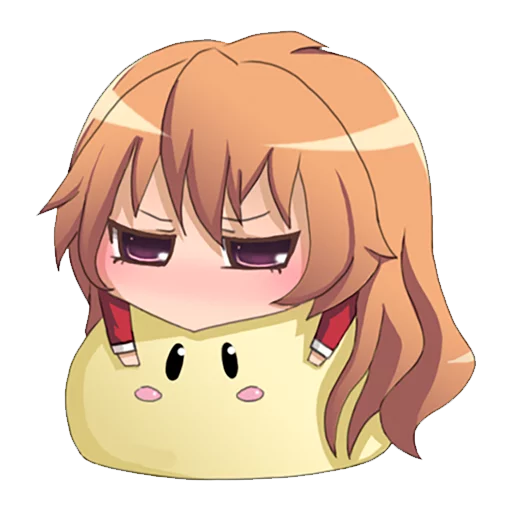 😕 Стикер «Toradora chibi» для Telegram