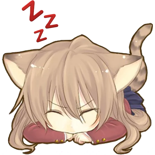 💤 Стикер «Toradora chibi» для Telegram