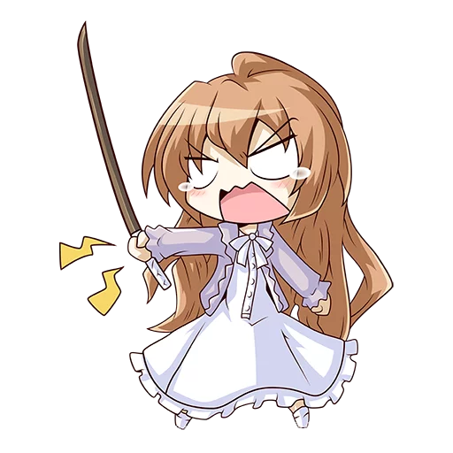 😤 Стикер «Toradora chibi» для Telegram