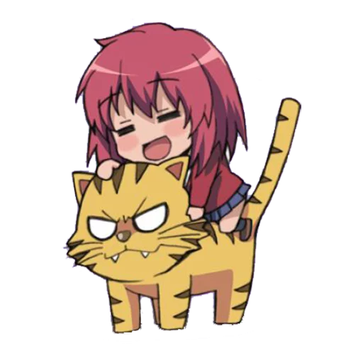 😅 Стикер «Toradora chibi» для Telegram