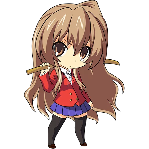 😒 Стикер «Toradora chibi» для Telegram