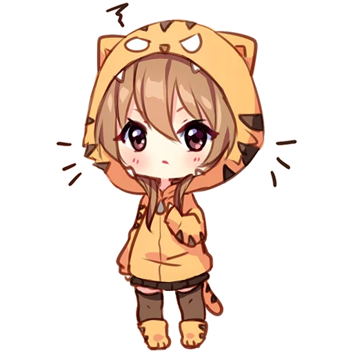 😊 Стикер «Toradora chibi» для Telegram
