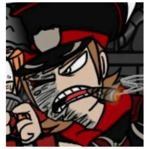👿 Стикер «Tord red leder» для Telegram