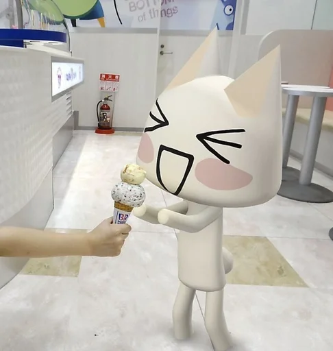 🍦 Стикер «Toro Cat» для Telegram
