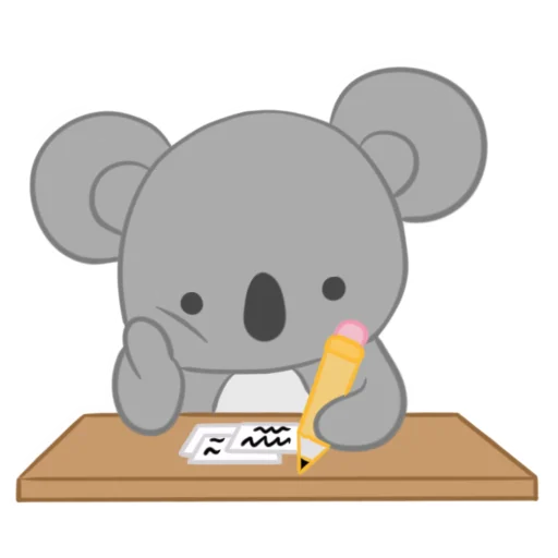 📝 Стикер «Черепашка и Коала» для Telegram