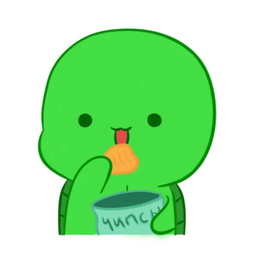 🍟 Стикер «Черепашка и Коала» для Telegram