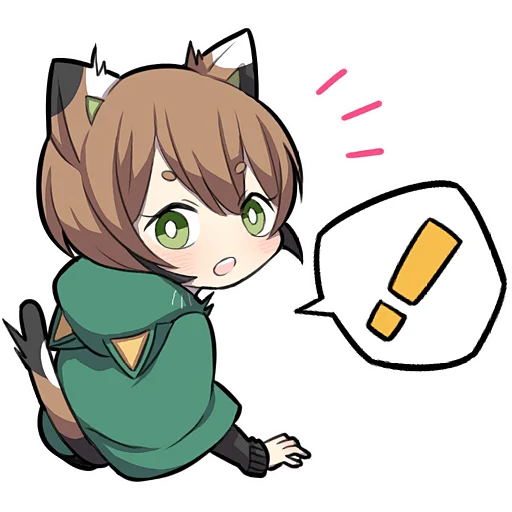 😨 Стикер «Черепаховый котенок» для Telegram