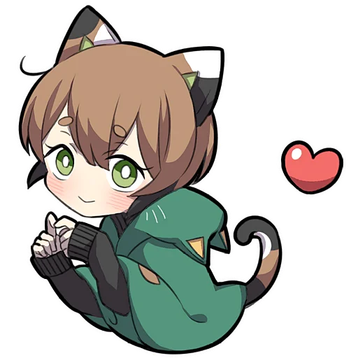 🫶 Стикер «Черепаховый котенок» для Telegram