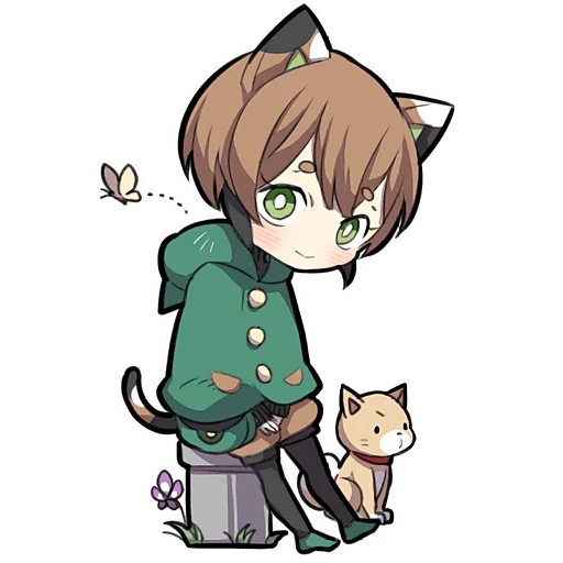 🐱 Стикер «Черепаховый котенок» для Telegram