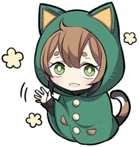 👋 Стикер «Tortoiseshell Kitten» для Telegram