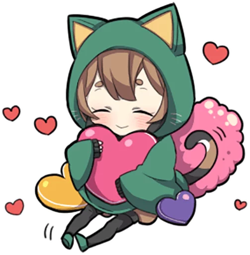💚 Стикер «Tortoiseshell Kitten» для Telegram