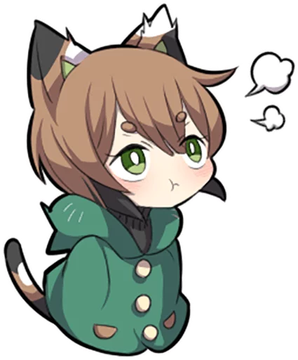 😤 Стикер «Tortoiseshell Kitten» для Telegram