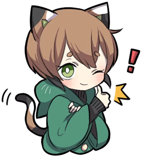 👍 Стикер «Tortoiseshell Kitten» для Telegram