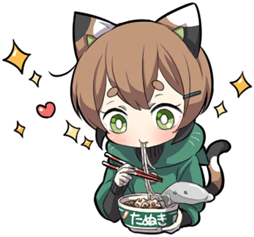 🍲 Стикер «Tortoiseshell Kitten» для Telegram