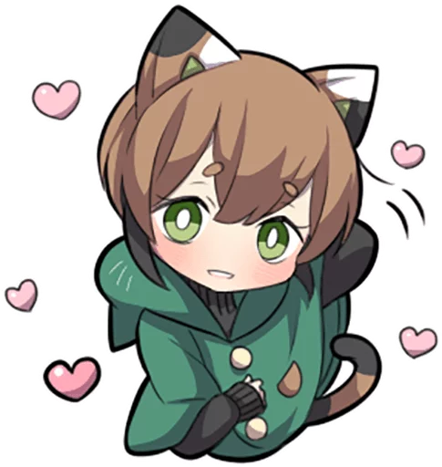 ☺️ Стикер «Tortoiseshell Kitten» для Telegram