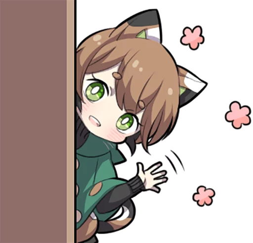 👋 Стикер «Tortoiseshell Kitten» для Telegram