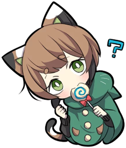 ❓ Стикер «Tortoiseshell Kitten» для Telegram