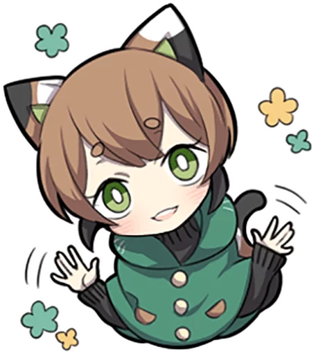 👋 Стикер «Tortoiseshell Kitten» для Telegram