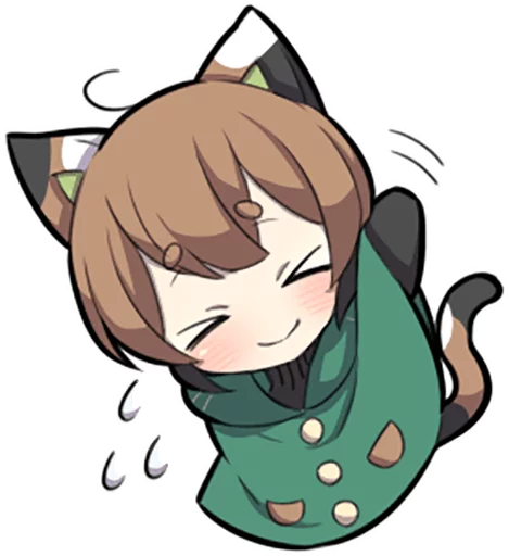 😅 Стикер «Tortoiseshell Kitten» для Telegram