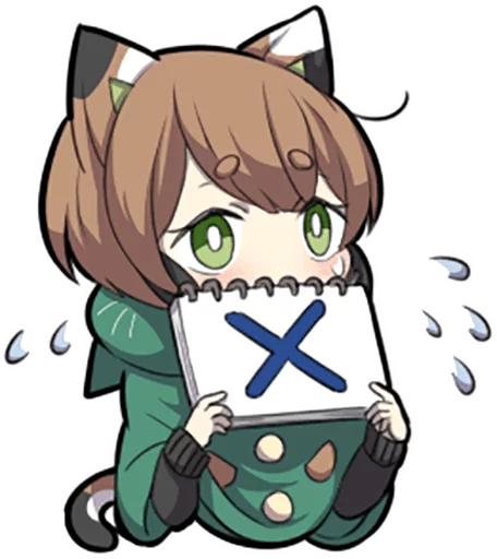 ❌ Стикер «Tortoiseshell Kitten» для Telegram