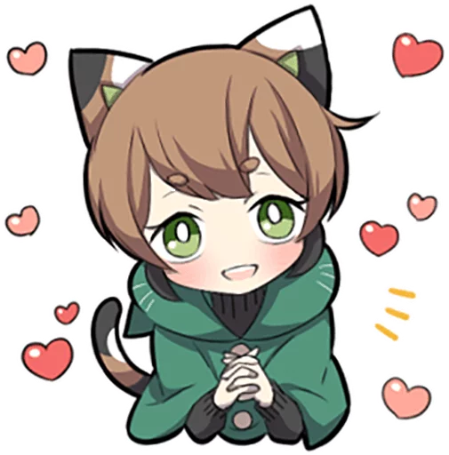 😃 Стикер «Tortoiseshell Kitten» для Telegram