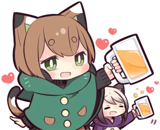 🍺 Стикер «Tortoiseshell Kitten (3)» для Telegram