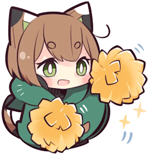 ✊ Стикер «Tortoiseshell Kitten (3)» для Telegram
